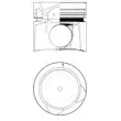 KOLBENSCHMIDT 40459962 - Kit de réparation, Piston/Chemise de cylindre