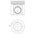 KOLBENSCHMIDT 40496960 - Kit de réparation, Piston/Chemise de cylindre