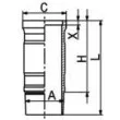 KOLBENSCHMIDT 40627961 - Kit de réparation, Piston/Chemise de cylindre
