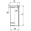 KOLBENSCHMIDT 40836961 - Kit de réparation, Piston/Chemise de cylindre