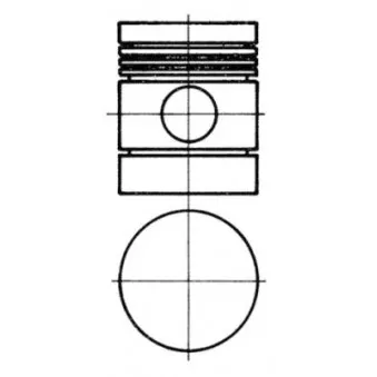 Kit de réparation, Piston/Chemise de cylindre KOLBENSCHMIDT OEM 31358381Y Kit de réparation, Piston/Chemise de cylindre KOLBENSCHMIDT OEM 31358381Y