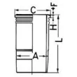 KOLBENSCHMIDT 93485964 - Kit de réparation, Piston/Chemise de cylindre