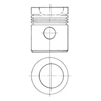 Kit de réparation, Piston/Chemise de cylindre KOLBENSCHMIDT OEM 31358381Y Kit de réparation, Piston/Chemise de cylindre KOLBENSCHMIDT OEM 31358381Y