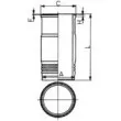 KOLBENSCHMIDT 94724970 - Kit de réparation, Piston/Chemise de cylindre