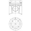 KOLBENSCHMIDT 94847964 - Kit de réparation, Piston/Chemise de cylindre