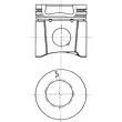KOLBENSCHMIDT 94900960 - Kit de réparation, Piston/Chemise de cylindre