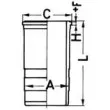 KOLBENSCHMIDT 97411971 - Kit de réparation, Piston/Chemise de cylindre