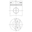 KOLBENSCHMIDT 99751960 - Kit de réparation, Piston/Chemise de cylindre