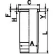 KOLBENSCHMIDT 99751960 - Kit de réparation, Piston/Chemise de cylindre