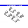 ATE 13.0460-0244.2 - Kit d'accessoires, plaquette de frein à disque