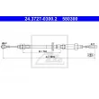 Tirette à câble, frein de stationnement ATE [24.3727-0300.2]