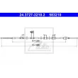 ATE 24.3727-3210.2 - Tirette à câble, frein de stationnement