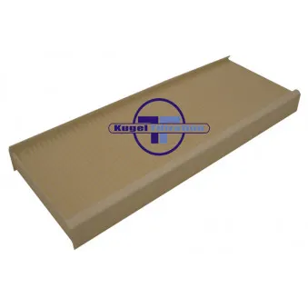 Filtre, air de l'habitacle DÜRER H5004W