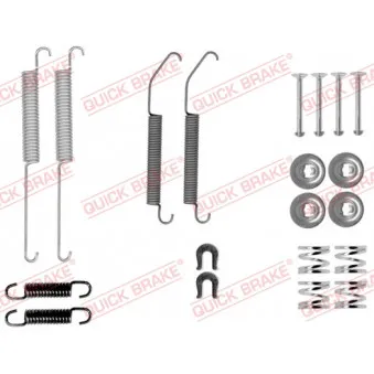 KAWE 105-0033 - Kit d'accessoires, mâchoire de frein