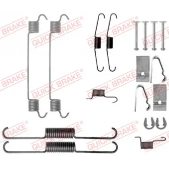 KAWE 105-0038 - Kit d'accessoires, mâchoire de frein