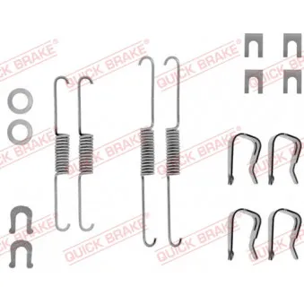 Kit d'accessoires, mâchoire de frein KAWE [105-0557]