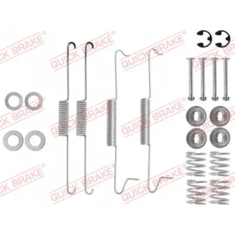 KAWE 105-0623 - Kit d'accessoires, mâchoire de frein