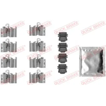 KAWE 109-0015 - Kit d'accessoires, plaquette de frein à disque