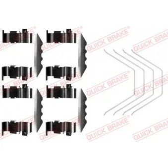 KAWE 109-0018 - Kit d'accessoires, plaquette de frein à disque