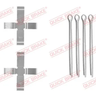 KAWE 109-0949 - Kit d'accessoires, plaquette de frein à disque