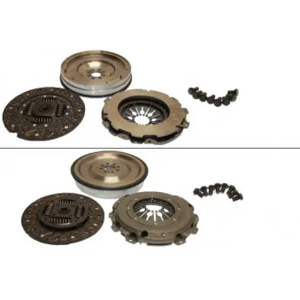 KAWE DMV239M - Kit d'embrayage + volant moteur