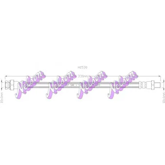 KAWE H1530 - Flexible de frein