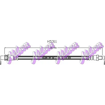 KAWE H5311 - Flexible de frein
