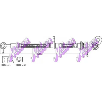 KAWE H5373Q - Flexible de frein