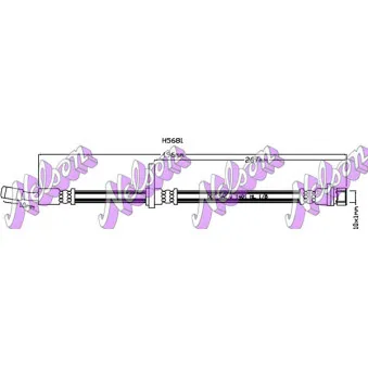 KAWE H5681 - Flexible de frein