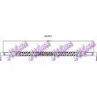 Flexible de frein KAWE [H6354]