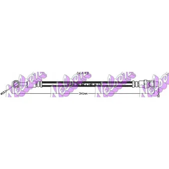 KAWE H6443 - Tuyau d'embrayage