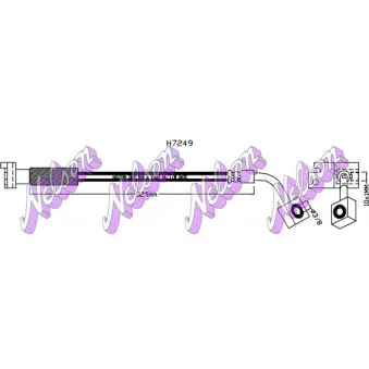 Flexible de frein KAWE [H7249]