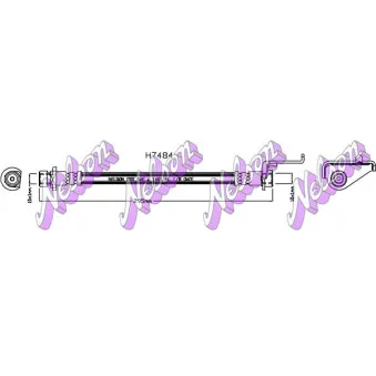KAWE H7484 - Flexible de frein