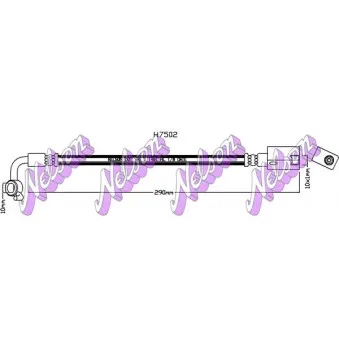 Flexible de frein KAWE [H7502]