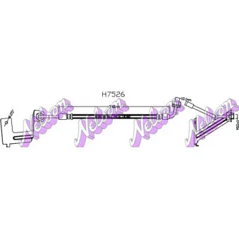 KAWE H7526 - Flexible de frein