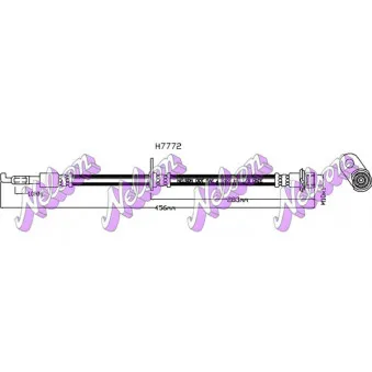 Flexible de frein KAWE [H7772]