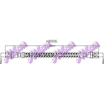 KAWE H8006 - Flexible de frein