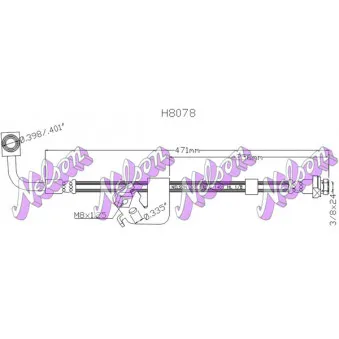 KAWE H8078 - Flexible de frein