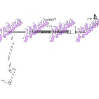 KAWE H8087 - Flexible de frein