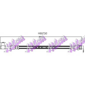 KAWE H8250 - Flexible de frein
