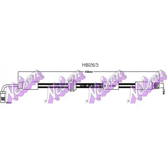 KAWE H8265 - Flexible de frein