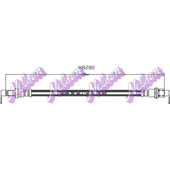KAWE H8280 - Flexible de frein