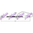 Flexible de frein KAWE [H8319]