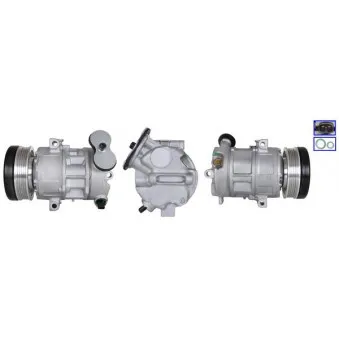 Compresseur, climatisation LUCAS ACP01161 pour OPEL CORSA 1.4 LPG - 87cv