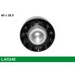 LUCAS LA0246 - Poulie-tendeur, courroie trapézoïdale à nervures