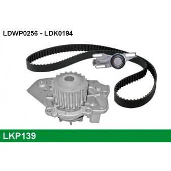 LUCAS LKP139 - Pompe à eau + kit de courroie de distribution