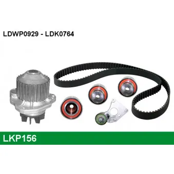 LUCAS LKP156 - Pompe à eau + kit de courroie de distribution