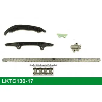 LUCAS LKTC130-17 - Kit de distribution par chaîne
