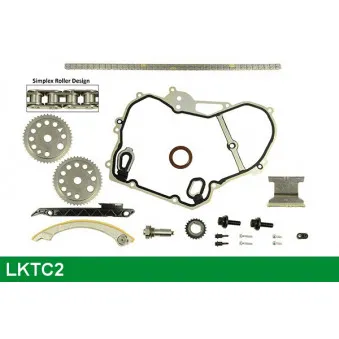 LUCAS LKTC2 - Kit de distribution par chaîne