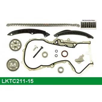 LUCAS LKTC211-15 - Kit de distribution par chaîne